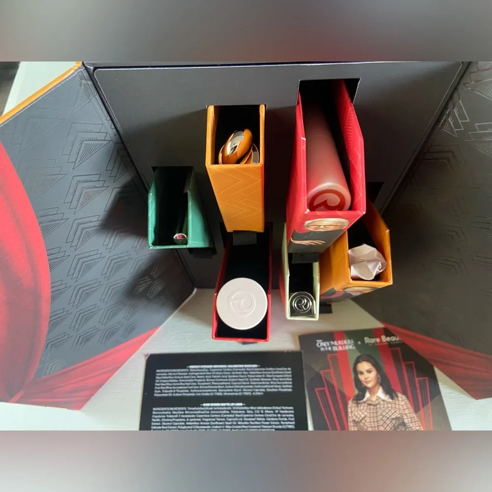 NWT Selena Gomez x Only Murders in the Building x Rare Beauty Collectors Box